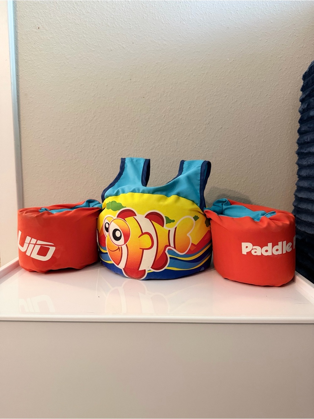 Kids' Floatation Jacket with Orange Arm Bands